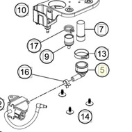 Angle piece oil tank (55738061060) (55738061060)