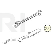 HOOK WRENCH F. SHOCK ABSORBER (76029062000) (76029062000)