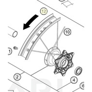 Front Rim 21x1.60 (7910907000030) (7910907000030)