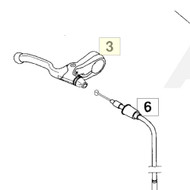 HAND BRAKE LEVER CPL. R/S (45013001044) (45013001044)