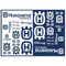 Husqvarna Sticker Sheet | Logos (3HS210039700)
