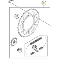 DRIVETRAIN KIT HQV 14T/50T | As Required (00050002071) (00050002071)