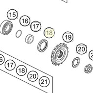 Shaft seal ring 32x47x7 AS-P FPM80 (0760003247000) (0760003247000)