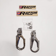 Raptor Titanium Apex Footpegs | 2023 Big Bikes (RX023)
