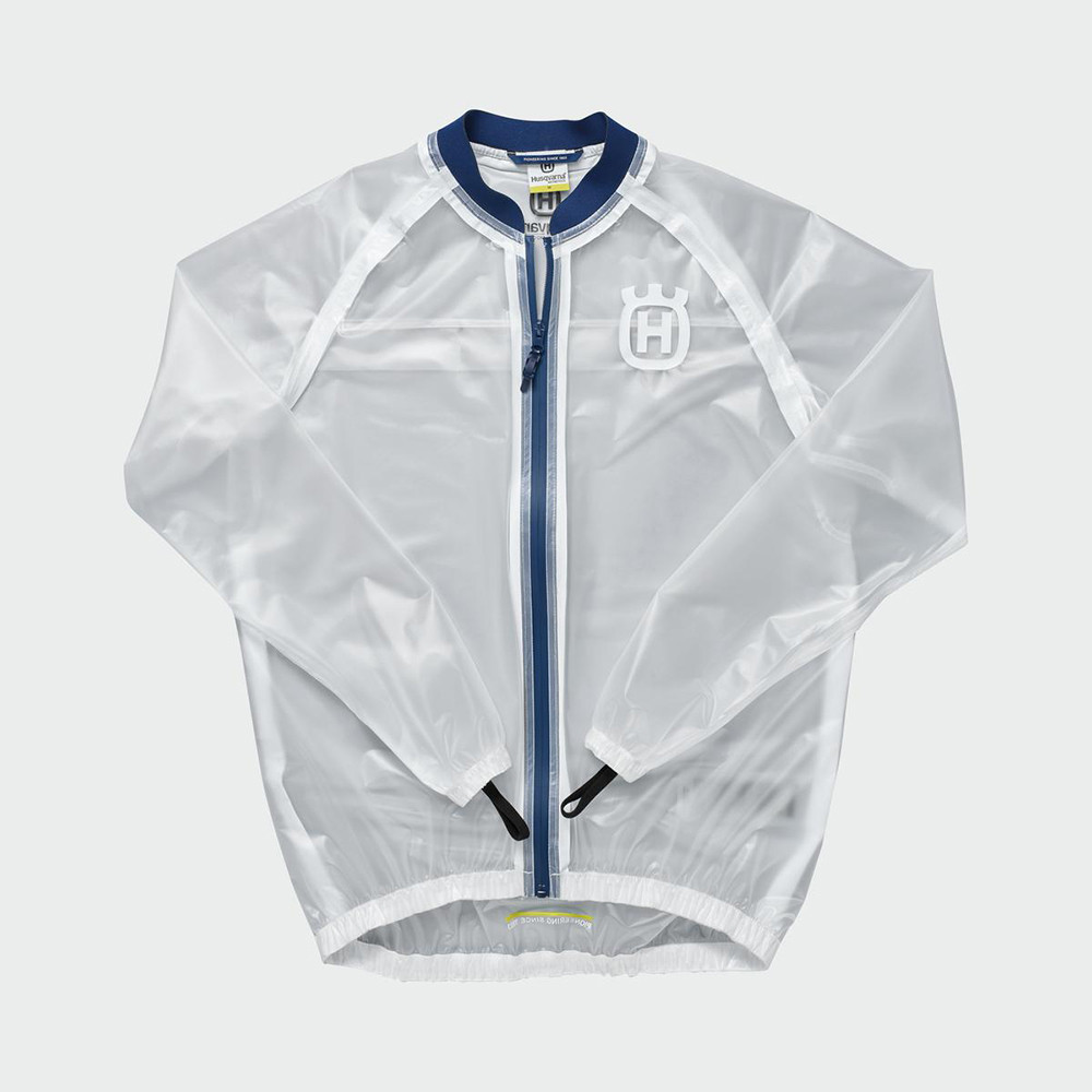 Husqvarna Transparent Rain Jacket Judd Racing