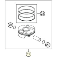 Piston=105 | As Required (76630007200 I) (76630007200 I)