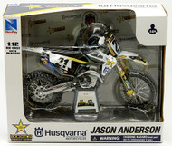 Jason Anderson Husqvarna FC 450 Rockstar Energy #21 1:12 Scale Model Toy