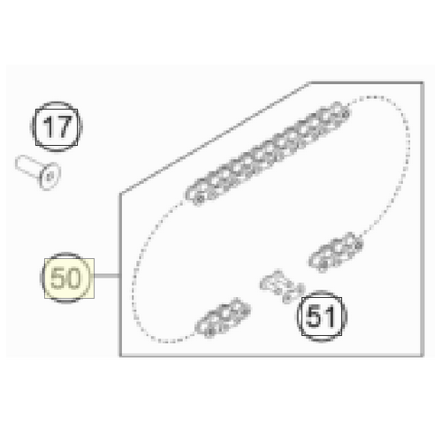 chain 112 rollers (46310165112) (46310165112)