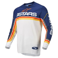 Alpinestars | 2022 | Jersey | Fluid Speed - Dark Blue, Off White, Orange (A37626227084XX)