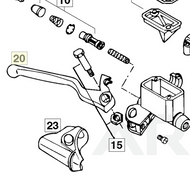 HAND BRAKE LEVER LOOSE BREMྚ (50213020000) (50213020000)