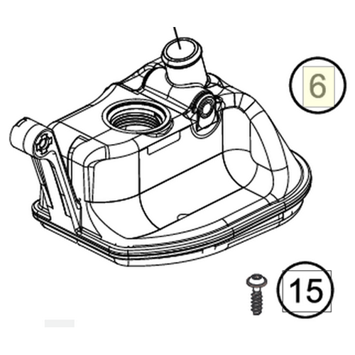 oil tank (55738061000) (55738061000)