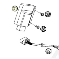 CDI UNIT 250/300 MXC, EXC 05 (54839031400) (54839031400)