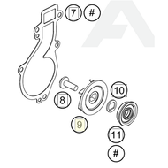 WATER PUMP ROTOR 07 (75035055000)