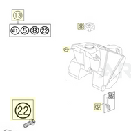 FUEL TANK 85 SX 07 | 85 SX 07 (4700701300030)