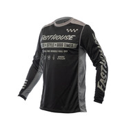 Fasthouse Youth Grindhouse Domingo Black Long Sleeve Jersey