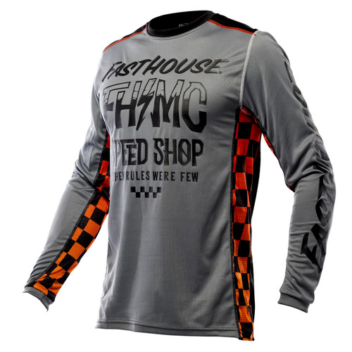 Fasthouse Grindhouse Brute Jersey LS Gray/Black