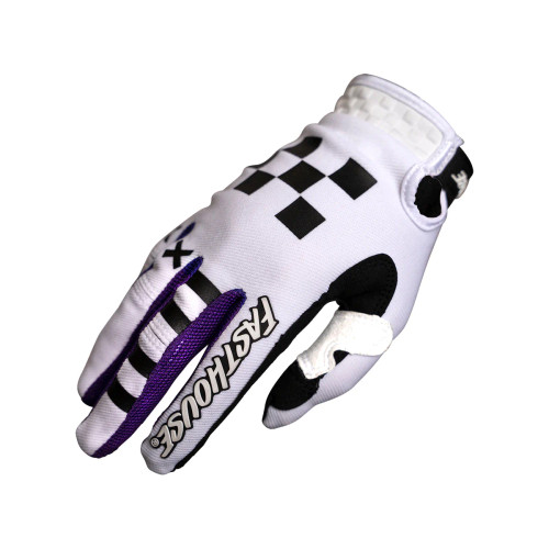 Fasthouse Speed Style Rufio Youth Glove - Black/White