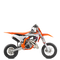 KTM SX 50 Plastics Kit with Fork Guards Image for Illustration purposes only.