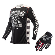 Fasthouse Grindhouse Akuma Long Sleeve Jersey & Gloves Combo