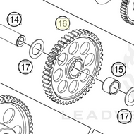 IDLER SHAFT 43T (60340122000)