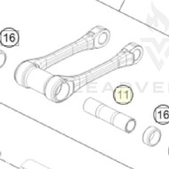 Bearing sleeve for pull rod (0800001708900)