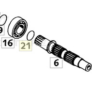 O-RING 22,00X1,00 NBR 70 (0770220010)