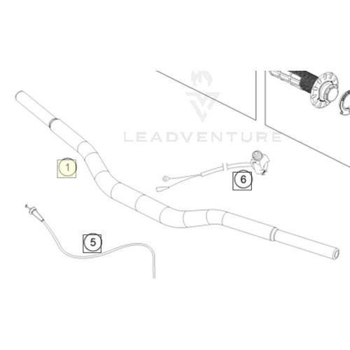 Handlebar D=28mm (A40502001000)