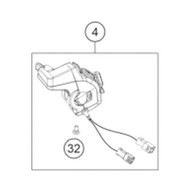 Start / Emergency stop switch, (61711074100)