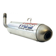 HGS Silencer Silver 85 125, Yamaha, Honda, KTM, Suzuki, Kawasaki