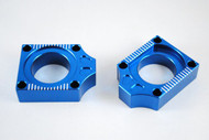 Judd | Axle Blocks | YZ 125/250 1999> |  YZF 250/450 01-08 |  WRF 250/450 2001> | Blue