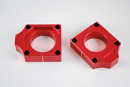 Judd | Rear Axle Blocks | CR/CRF/CRFX/RX 125/250/450 |  2002> | Red