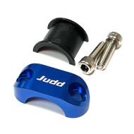 Judd Racing Master Cylinder Perch Rotator Slide Clamp BLUE to fit 7/8" bars (RC001)