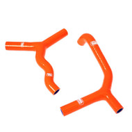 KTM 65 2009-2015 Samco Sport Silicone Coolant Hose Kit - Orange
