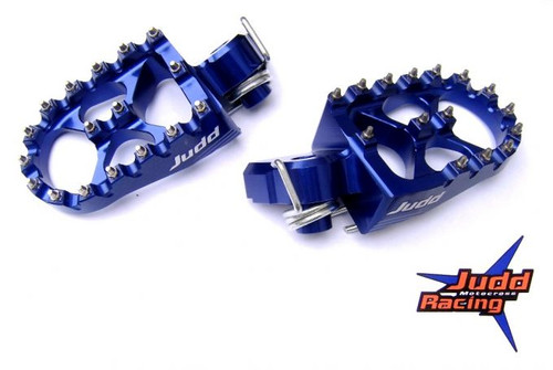 KTM Husqvarna Wide Foot Pegs Blue