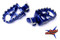 KTM Husqvarna Wide Foot Pegs Blue