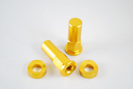 Rimlock Nuts and Spacers Gold