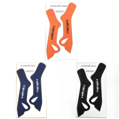 Available in:  Orange, Blue or Black