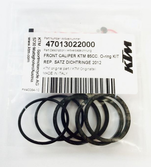 KTM 85 TC85 Front Brake Caliper piston seal repair kit (4 o ring seals)