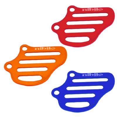 Orange Nihilo Front Sprocket Cover for KTM 50 and Husqvarna TC 50