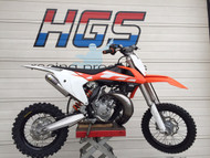 NEW! HGS KTM 65 /TC65 2016 onwards Complete Exhaust System (NB: Bike not included)
