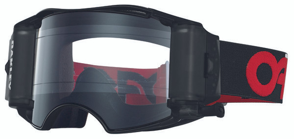 OAKLEY AIRBRAKE GOGGLE RACE READY FACTORY B1B RED/BLACK - CLEAR LENS
