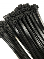 Cable Ties Black, 300mm x 100 in pack
