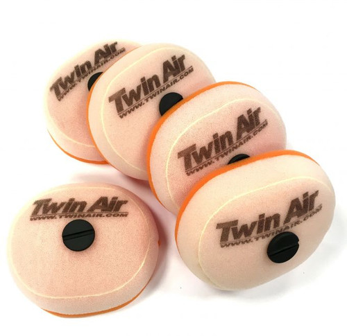 Twin Air - 5 Pack of Air Filters for KTM 65 SX 1997 on, and Husqvarna 65 TC 2017 on.
