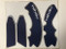 Nihilo BLUE Frame Grip Tape KTM 85 2002-2012