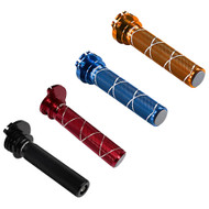 Aluminium Throttle Tube - Orange, Blue or Black, KTM, Husqvarna 85, 125-250, EXC250-300 , TC/TE/TX125-300 (AT003)