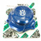 Nihilo Husqvarna TC85 Billet Ignition Cover - Blue Nihilo Face, + Husky H and Judd Racing logo