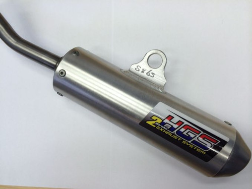 Silver Silencer HGS KTM 65, Husqvarna TC 65