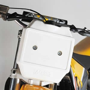Acerbis Front Auxiliary 3 Litre White Fuel Tank Judd Racing