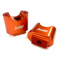 Judd Racing Handlebar Mounts - A Pair Of Orange High Rise Mounts for 3CL-003-OR Triple clamps