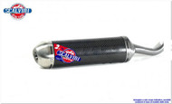 Scalvini Silencer Carbon Body Inox End Cap 250SX/TC 17-18 and 250/300EXC/TE 17-19